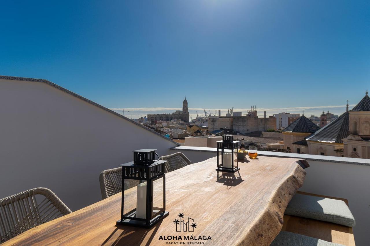 말라가 Luxury Duplex With Pool And Padel Court In Town 아파트 외부 사진